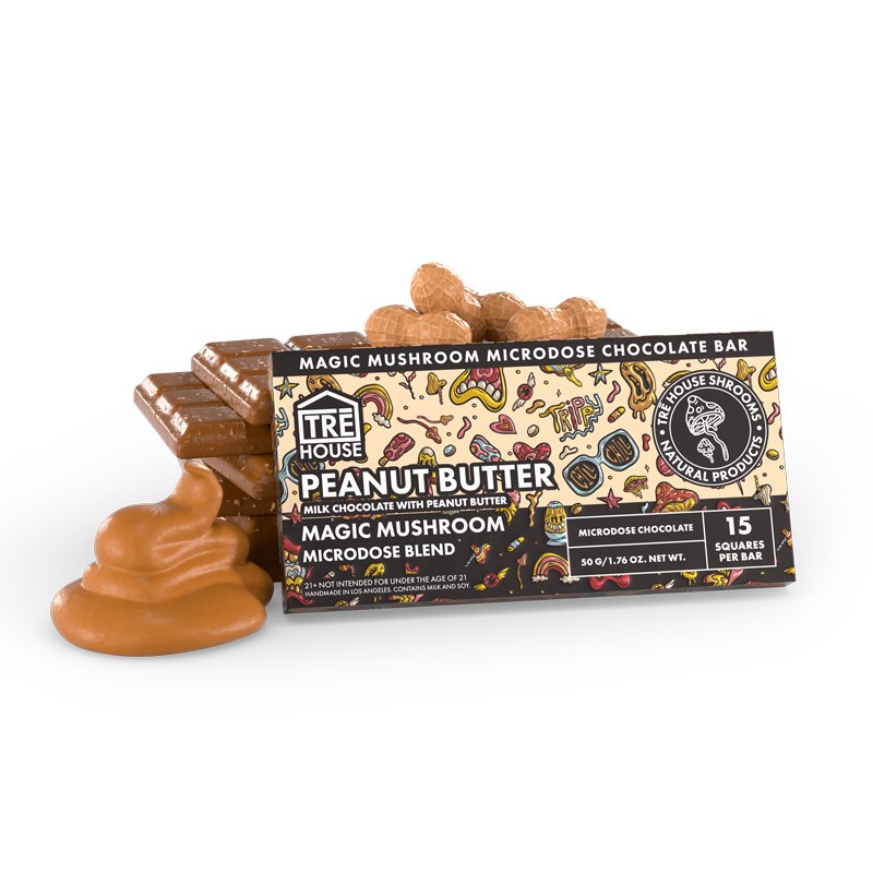 Tre House Peanut Butter Chocolate Bars
