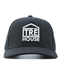 Classic Logo Snapback Hat – Black