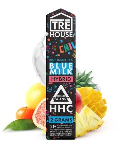 TreHouse HHC Vape Pen – Blue Milk – Hybrid 2g