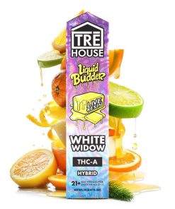 TreHouse White Widow Hybrid THC-A Live Resin Liquid Budder Vape Pen