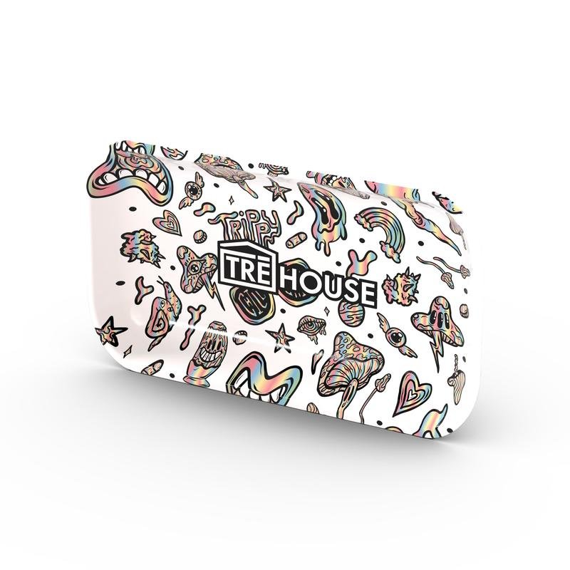 Metal Rolling Tray – White - Image 5