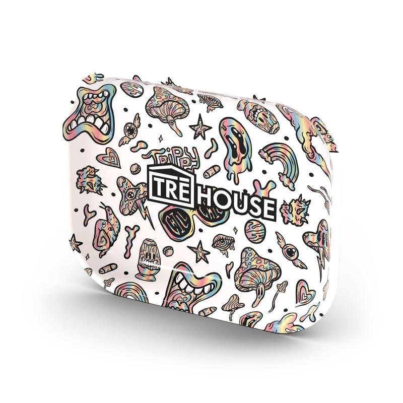 Metal Rolling Tray – White - Image 6