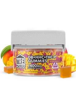 Alternative view of TreHouse Tropic Mango D8 Gummies With HHC + THC-P – 2:1 (D8:HHC)