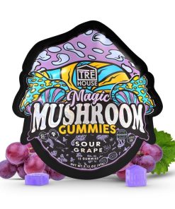 TRE House Sour Grape Magic Mushroom Gummies