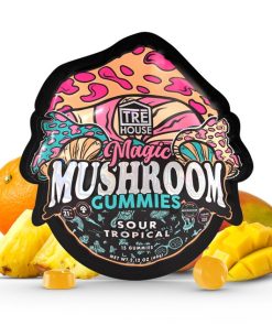 TreHouse Sour Tropical Magic Mushroom Gummies