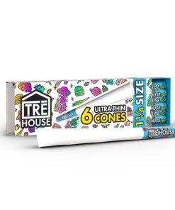 1¼” Ultra Thin Preroll Cones – 6ct – 3pk Bundle