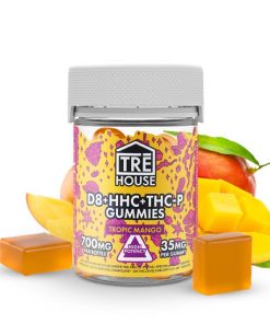 TreHouse Tropic Mango D8 Gummies With HHC + THC-P – 2:1 (D8:HHC)